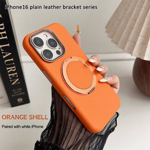 Applicable To iPhone 16 Rotating Magnetic Stand Case