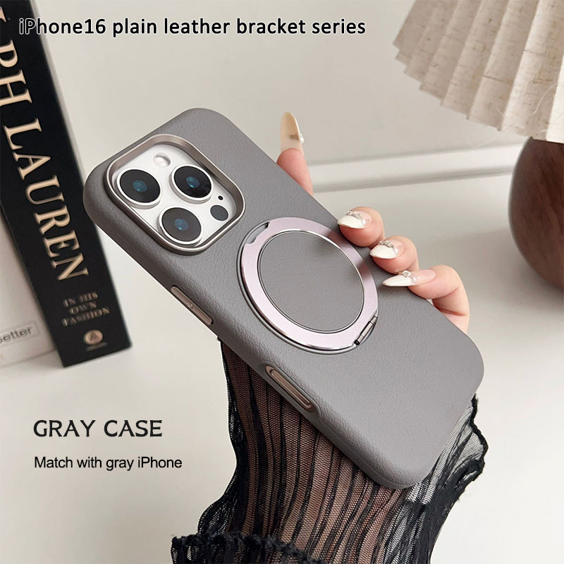 Applicable To iPhone 16 Rotating Magnetic Stand Case