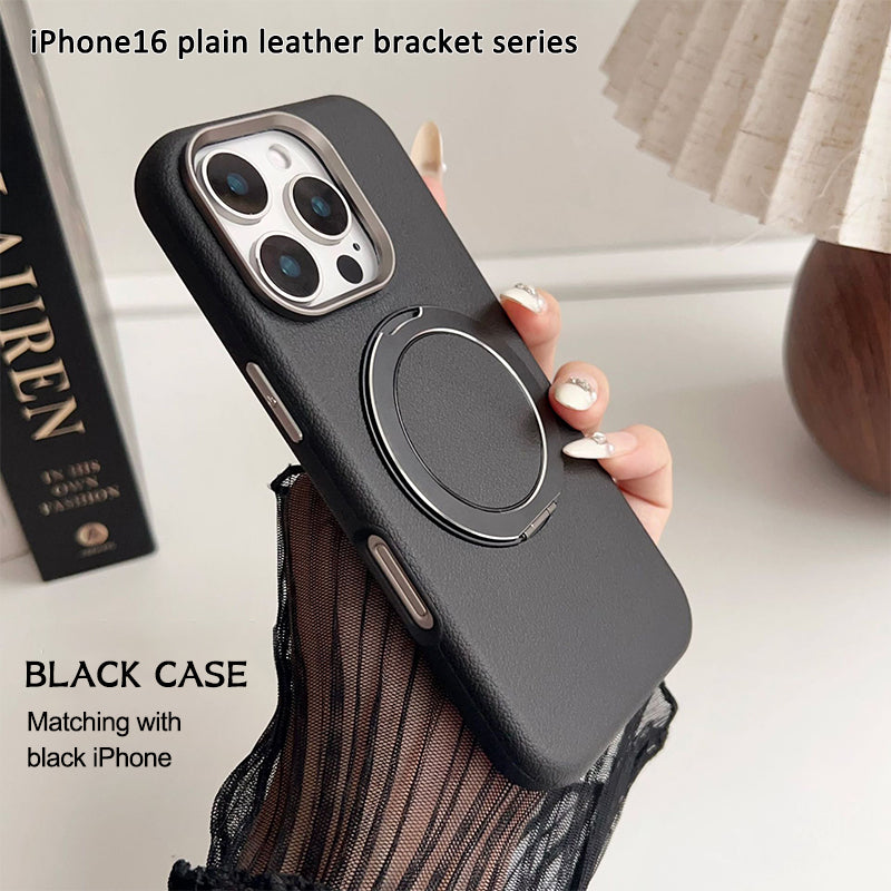 Applicable To iPhone 16 Rotating Magnetic Stand Case