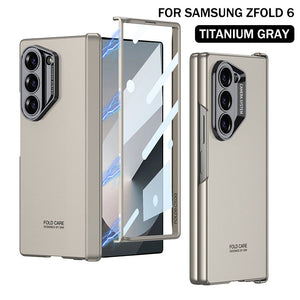 Suitable For Samsung ZFold 6 Magnetic Hinge Ultra-Thin Lens full Bag Case