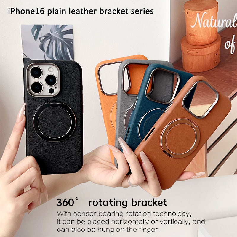 Applicable To iPhone 16 Rotating Magnetic Stand Case