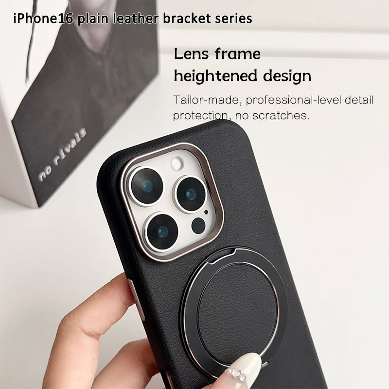 Applicable To iPhone 16 Rotating Magnetic Stand Case