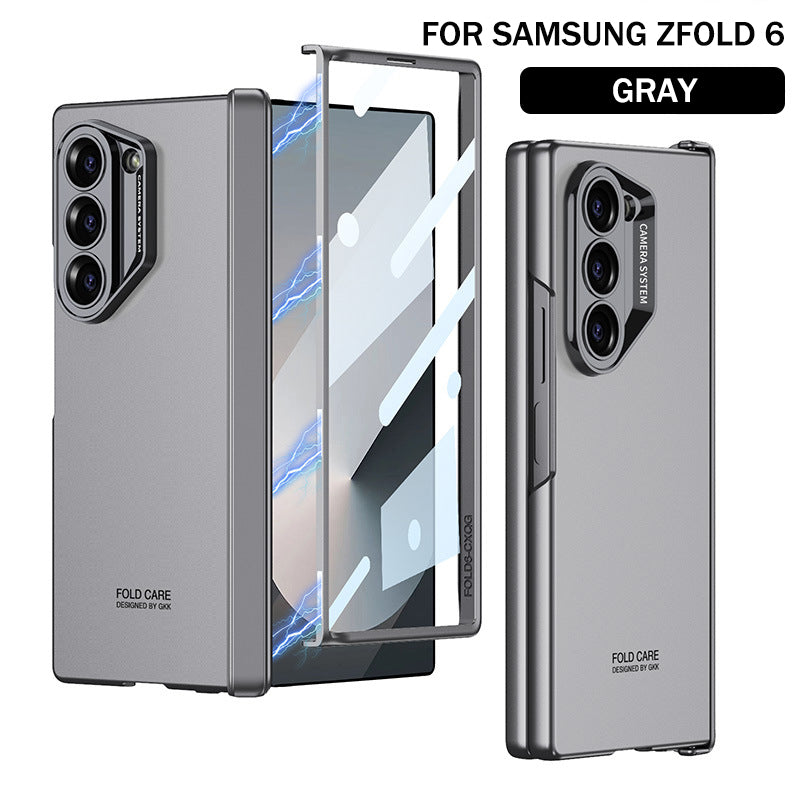 Suitable For Samsung ZFold 6 Magnetic Hinge Ultra-Thin Lens full Bag Case