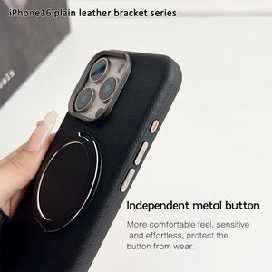 Applicable To iPhone 16 Rotating Magnetic Stand Case