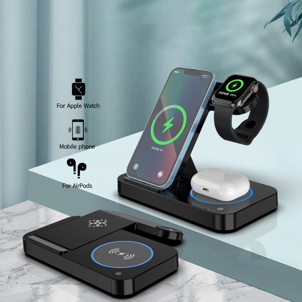 Folding Four-In-One Wireless Charger