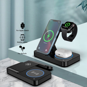 Folding Four-In-One Wireless Charger