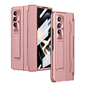 Compatible with Samsung Zfold5/Zfold6 Flat Hinge Folding Shell and Membrane Integrated Phone Case