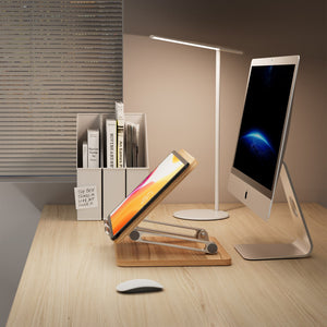 Wooden Foldable Tablet Stand