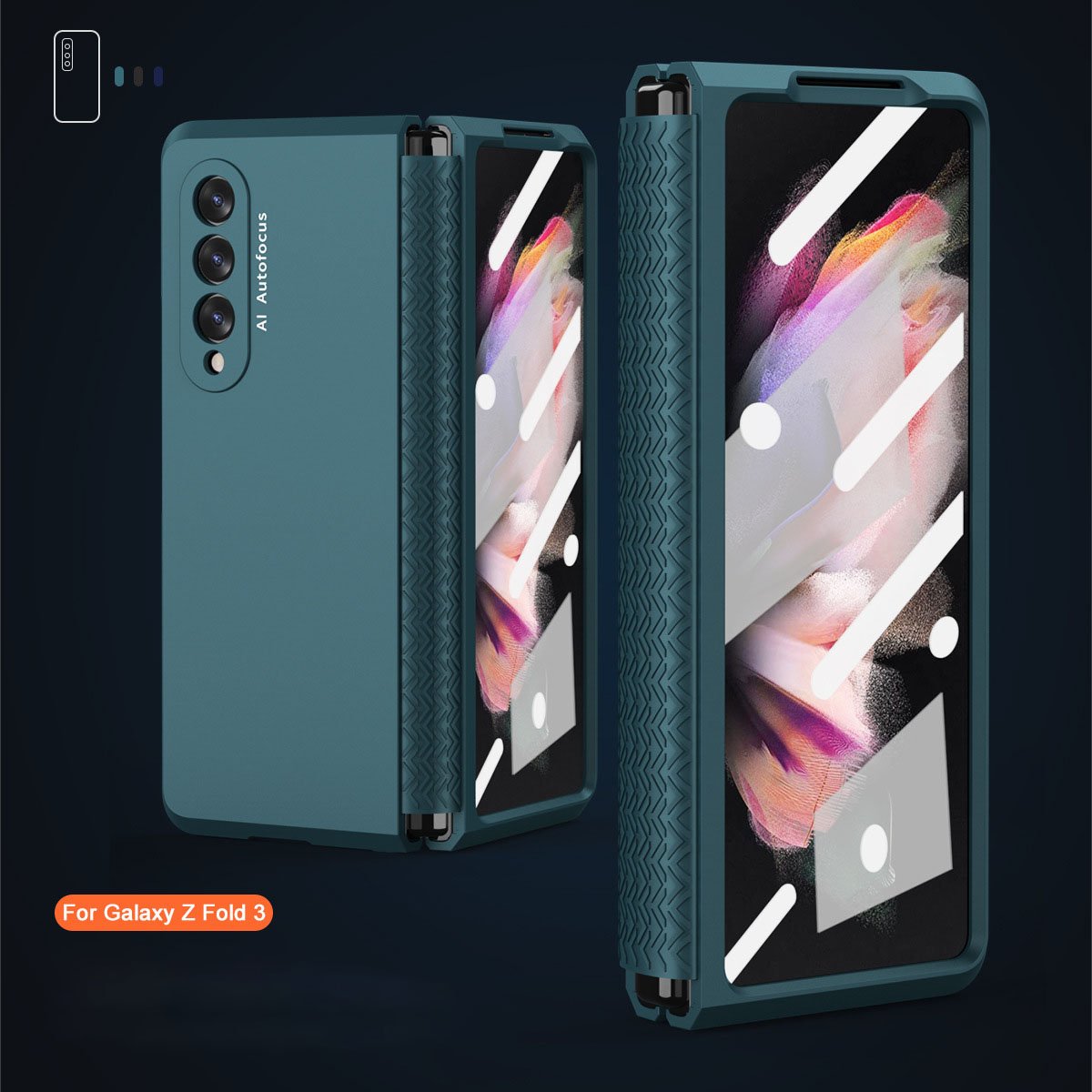 Samsung Z fold3 TPU Folding Screen Phone Case