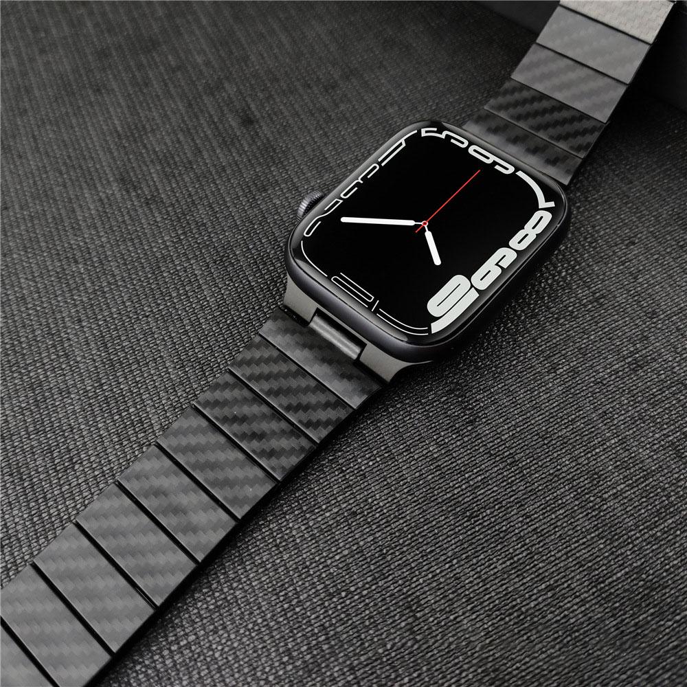 Apple Smart Watch Carbon Fiber Stereo Strap