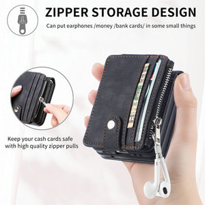 Suitable For Samsung z flip4 Wallet Phone Case With Card Holder