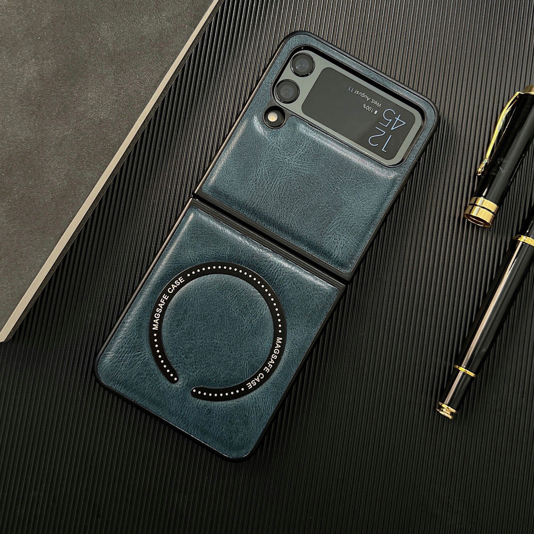 Magnetic Leather Case for Samsung Galaxy Z Flip Series