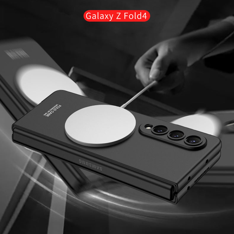 Applicable To Samsung Z Fold3/ZFold4 Ultra-Thin Shell Film Wireless Charger Phone Case