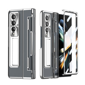 Compatible with Samsung Zfold5/Zfold6 Flat Hinge Folding Shell and Membrane Integrated Phone Case