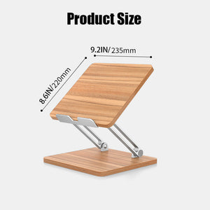 Wooden Foldable Tablet Stand