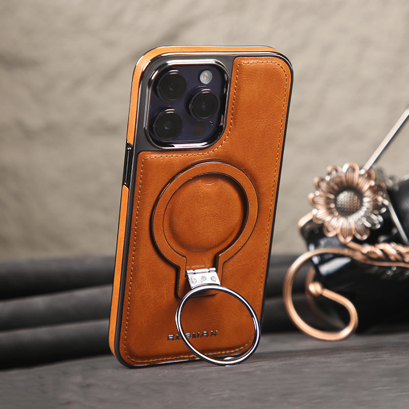 Suitable For iPhone 14 Series Leather All-inclusive Drop-proof Mobile Phone Case