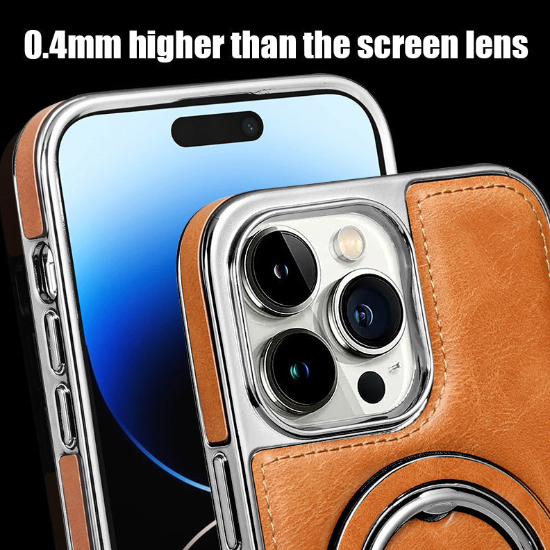 Suitable For iPhone 14 Series Leather All-inclusive Drop-proof Mobile Phone Case