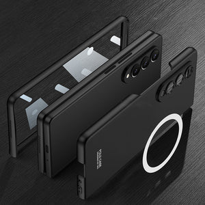 Applicable To Samsung Z Fold3/ZFold4 Ultra-Thin Shell Film Wireless Charger Phone Case