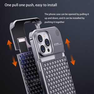 New Aluminum Alloy Drop-proof Heat Dissipation Aromatherapy iPhone Mobile Phone