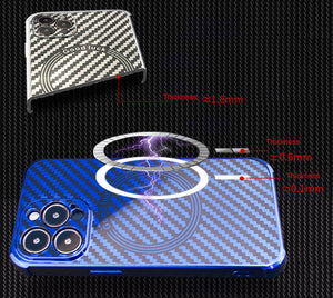 iPhone Magnetic Carbon Fiber Case