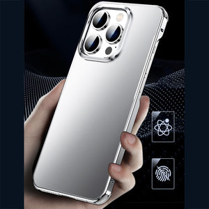 Suitable For iPhone 14/15 Series Metal Anti Drop Phone Case