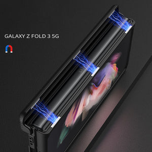 Samsung Galaxy Z Fold3 5G Magnetic  All-Inclusive Hinged Stand Cover