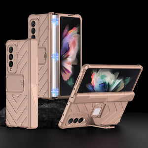 Samsung Galaxy Z Fold3 5G Magnetic  All-Inclusive Hinged Stand Cover