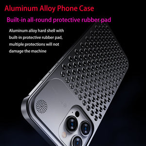 New Aluminum Alloy Drop-proof Heat Dissipation Aromatherapy iPhone Mobile Phone