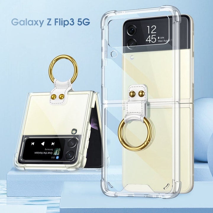 Ring Holder Phone Case for Samsung Zflip3