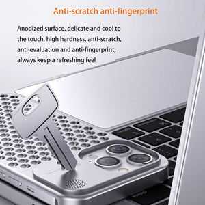 New Aluminum Alloy Drop-proof Heat Dissipation Aromatherapy iPhone Mobile Phone