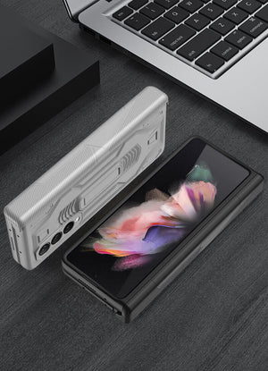 Samsung Galaxy Z Fold3 5G Magnetic  All-Inclusive Hinged Stand Cover