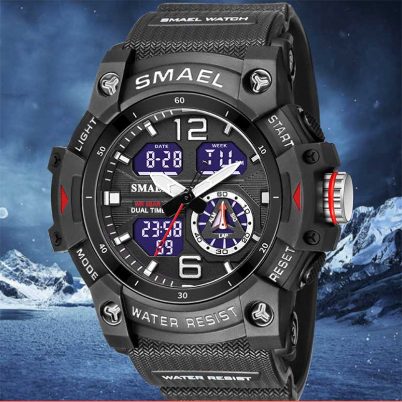 Men's Outdoor Sports Multifunctional Waterproof Watch