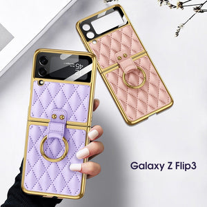 Ring Holder Phone Case for Samsung Zflip3