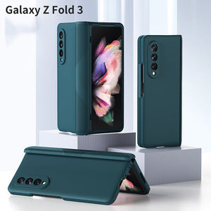 Rugged Tempered Film To Protect The Outer Screen, With Pen Holder, Z  Fold3 All-inclusive Phone Case