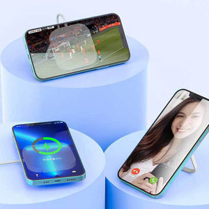 Three-in-one Magnetic Absorption Wireless Charging And Folding Bracket