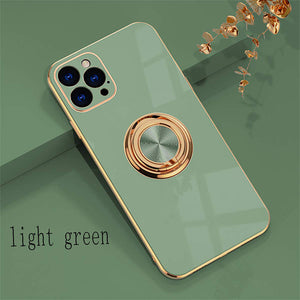 Suitable For iPhone13 Mobile Phone Shell Electroplating Ring Protective Cover