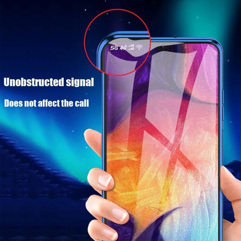 Magnetic Tempered Glass Double Sided Phone Case for Samsung S23 Ultra