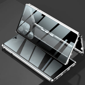 Magnetic Double Sided Glass Phone Case for S22 Series(2 Styles)