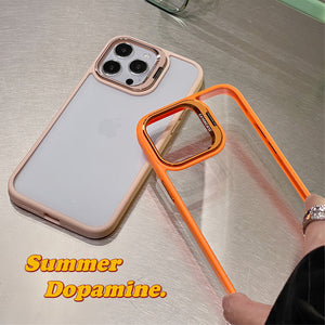 Innovative Lens Holder Phone Case For iPhone 14/15