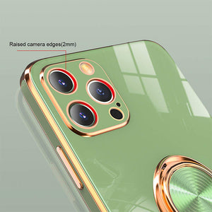 Suitable For iPhone13 Mobile Phone Shell Electroplating Ring Protective Cover