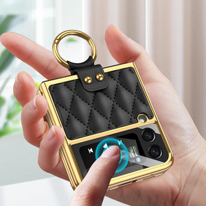 Ring Holder Phone Case for Samsung Zflip3