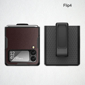 Suitable for Samsung Z-flip5 back clip mobile phone case