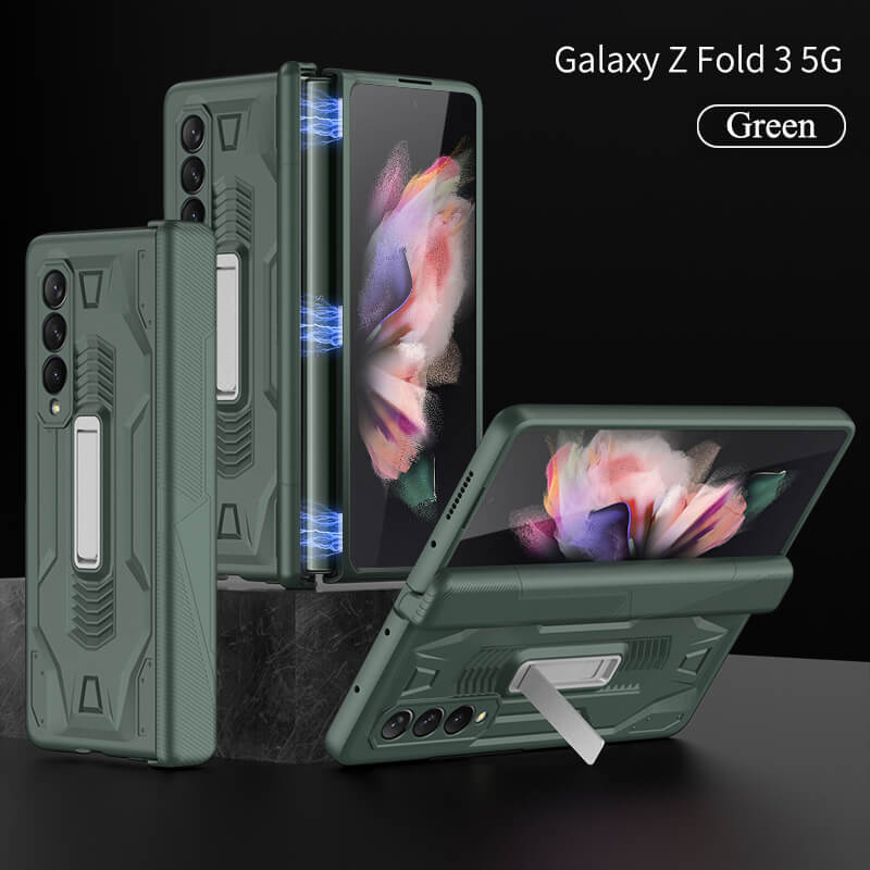 Samsung Galaxy Z Fold3 5G Magnetic  All-Inclusive Hinged Stand Cover