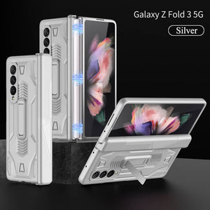 Samsung Galaxy Z Fold3 5G Magnetic  All-Inclusive Hinged Stand Cover