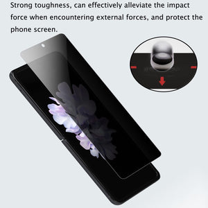 Foldable Privacy Screen Hydrogel Protective Film, Suitable For Samsung Z Flip3