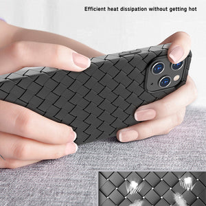 Suitable For Apple iPhone13 Imitation Leather Pattern Cooling Creative Soft Shell