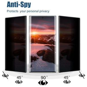 New 6D privacy curing Samsung S24 series protective film