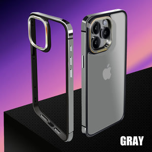 Suitable For iPhone15 Series Phone Case, Ultra-thin Metal Frame, Stainless Steel Protective Cover