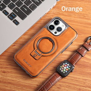 Suitable For iPhone 14 Series Leather All-inclusive Drop-proof Mobile Phone Case