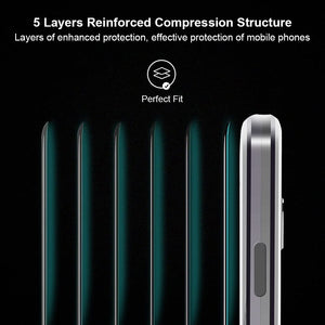 Curved Glass Metal Back All-inclusive Shockproof Phone Case for Samsung S22 Ultra